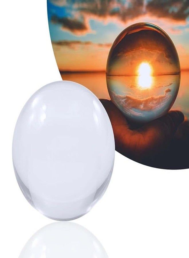 DSJUGGLING Clear Acrylic Contact Juggling Ball 85mm & 90mm, Single Practice Juggling Ball for Beginners and Big Hand (Clear, 85mm) - Image 3